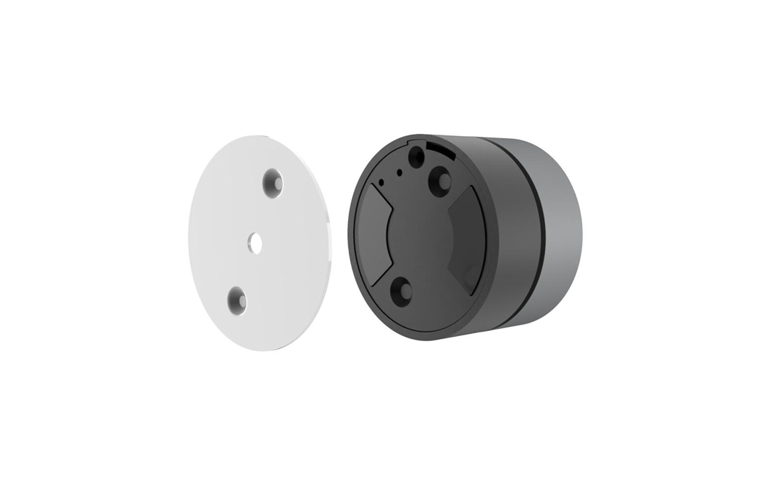 Smart Home Funk-Drehdimmer grau-schwarz ZigBee 3.0Drehdimmer zur Steuerung von KnockautX LED-Leuchtmitteln. Schalten, Dimmen, Farbwechsel & Einstellung der Fabrtemperatur