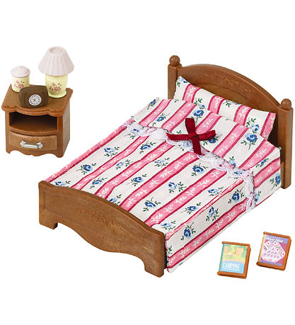 Sølvanian Families - Semi-DouBlå Bed - 5019