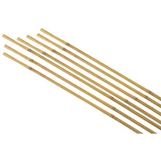 Lot de 7 tuteurs bambou Diam. 6/8 mm H 60 cm