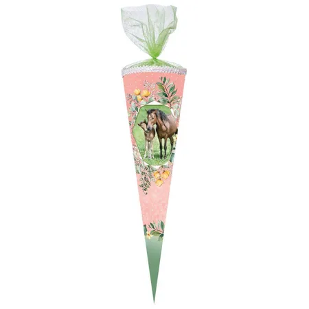 Nestler Schultüte Pferdeliebe Specials 70cm rund