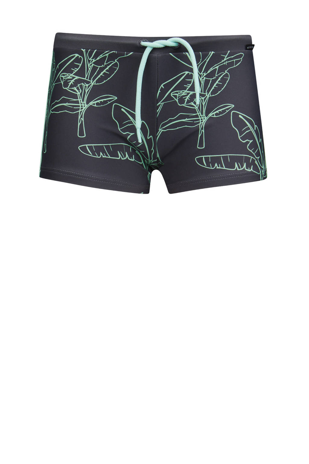 zwemboxer Jacco donkergrijs/groen