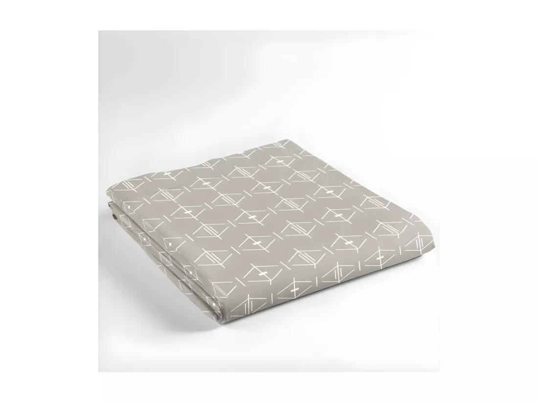 Drap plat en coton 