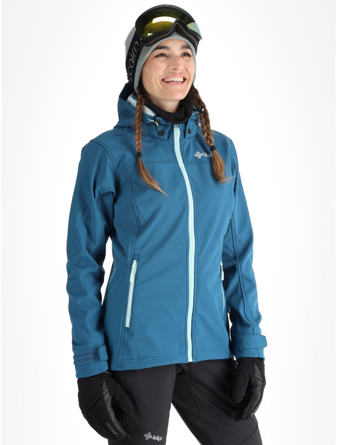 Ravia softshell ski-jas dames