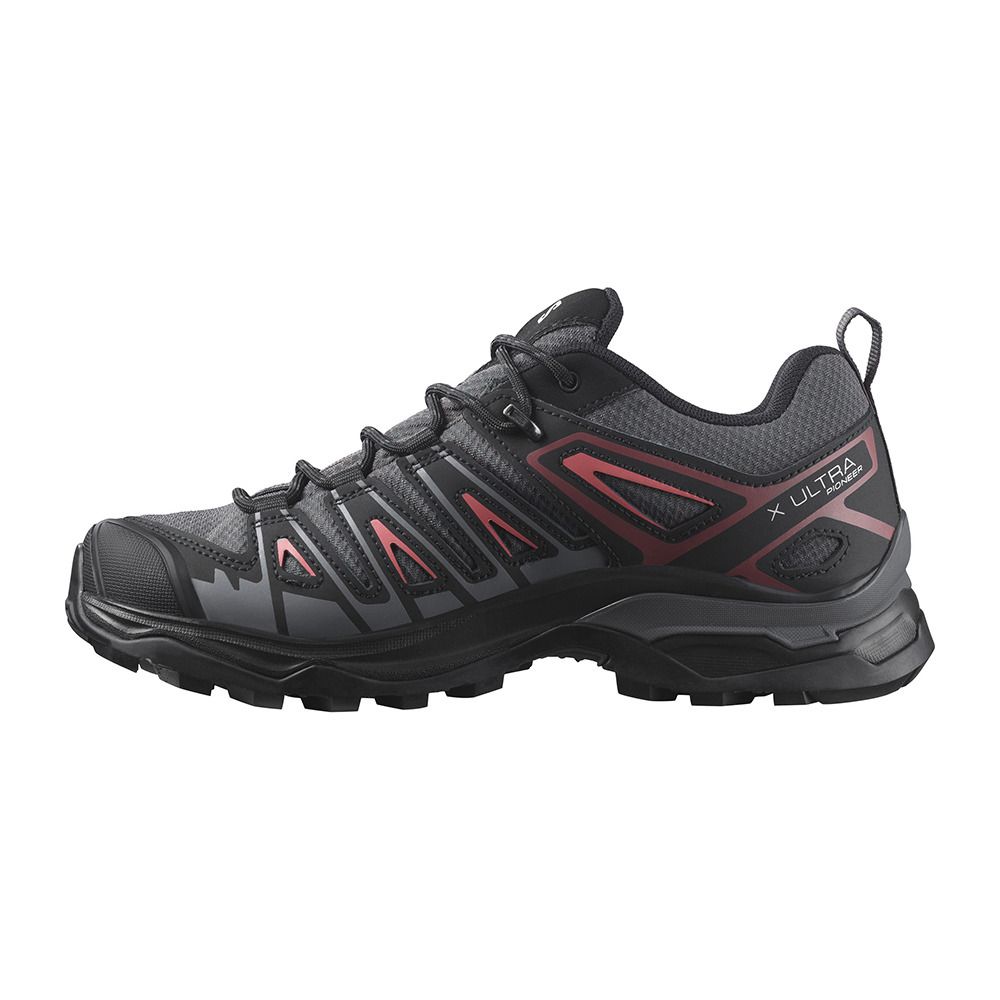 Salomon X ULTRA PIONEER GTX - Chaussures randonné Femme magnet/black/tea rose