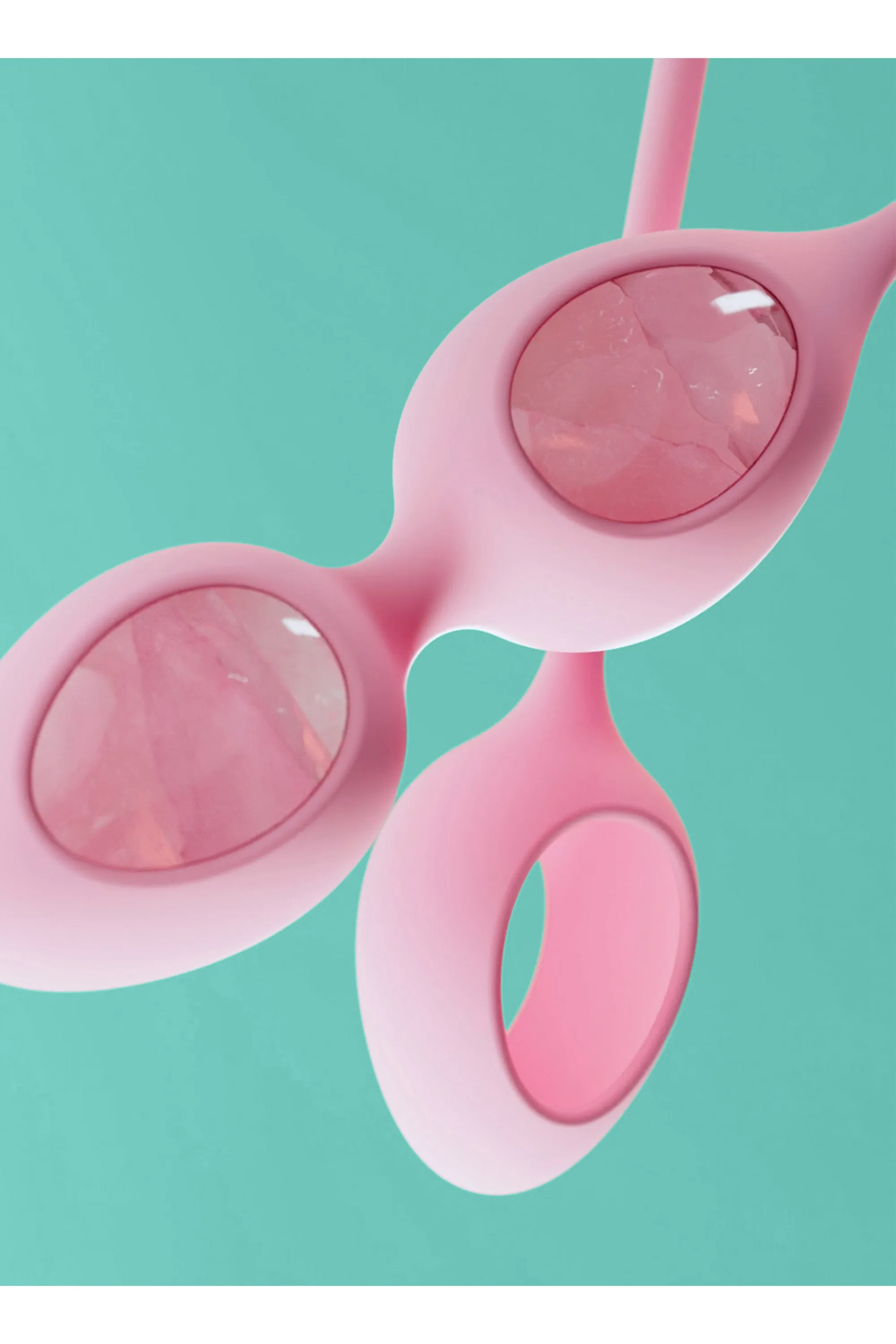 BIIRD Set de 2 oeufs en quartz Yonii