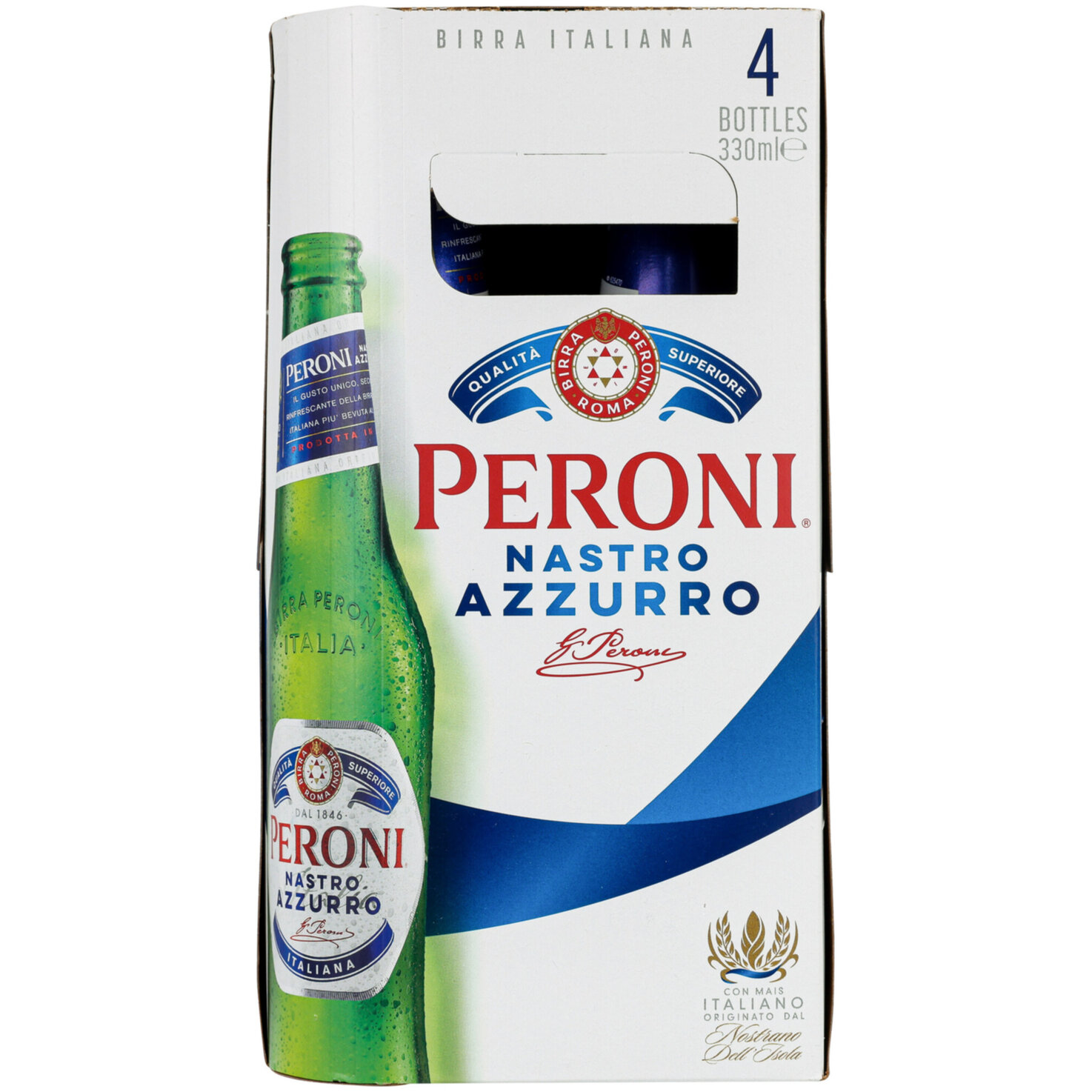 Peroni Bier Nastro Azzurro 4x33cl -132cl