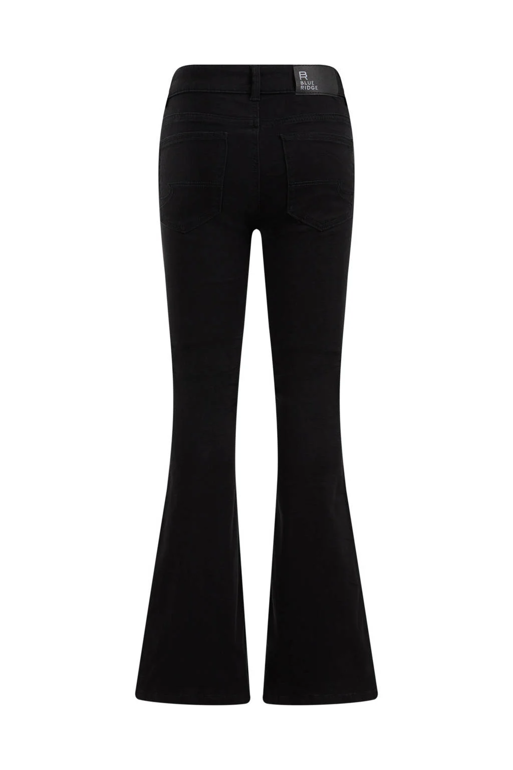 WE Fashion flared jegging zwart