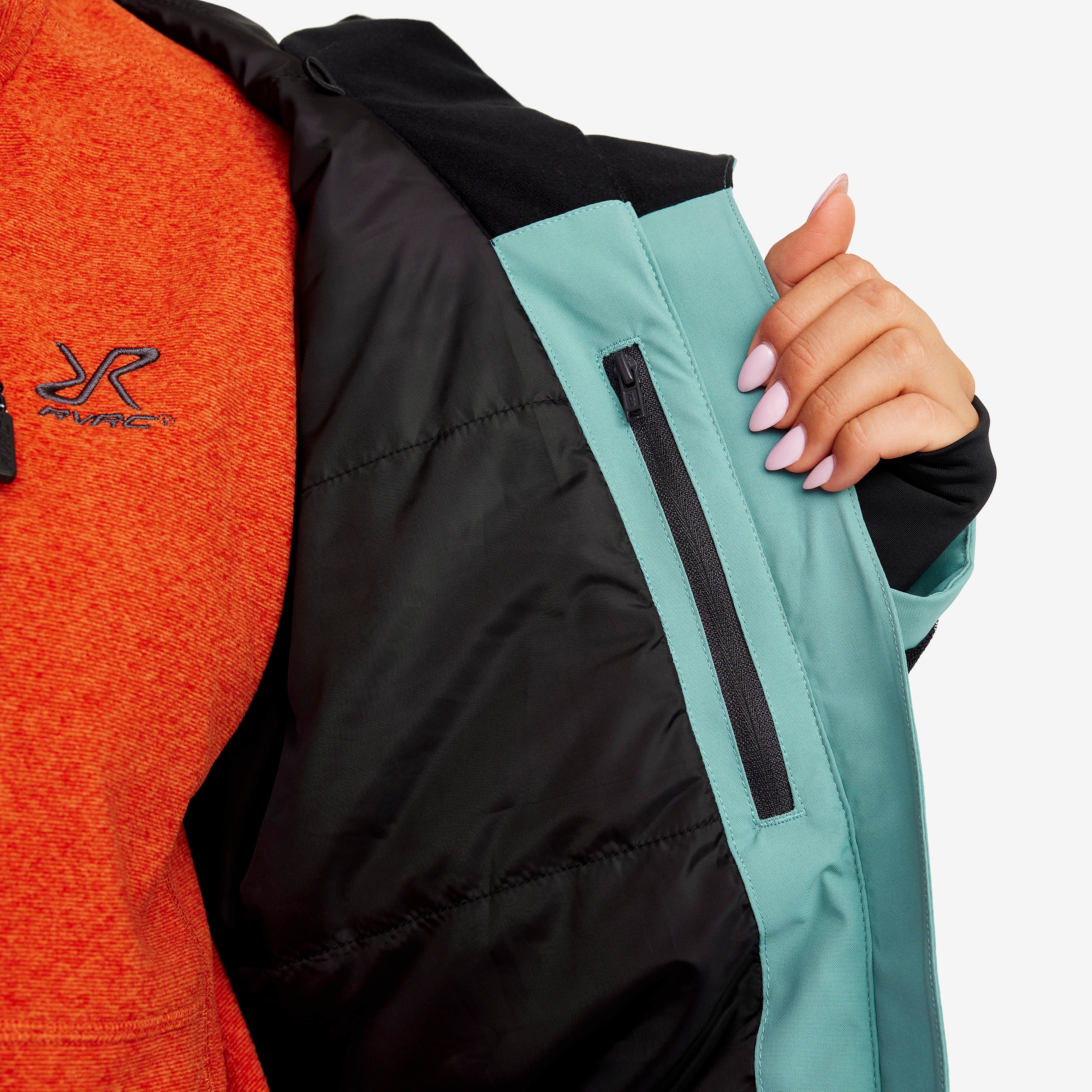 Halo 2L Insulated Ski Jacket Dame Arctic