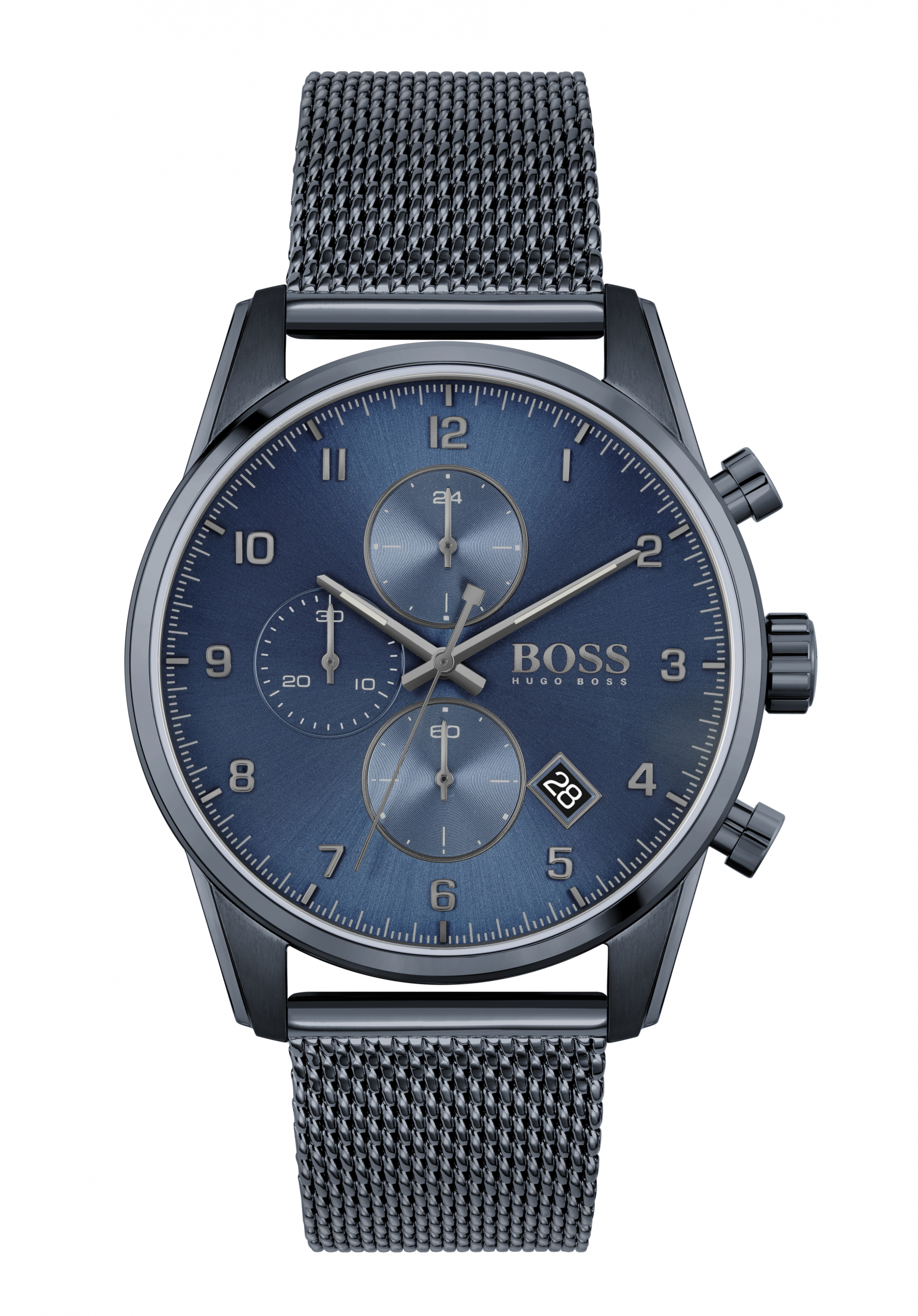 Boss Herrenchronograph Skymaster Blau 1513836