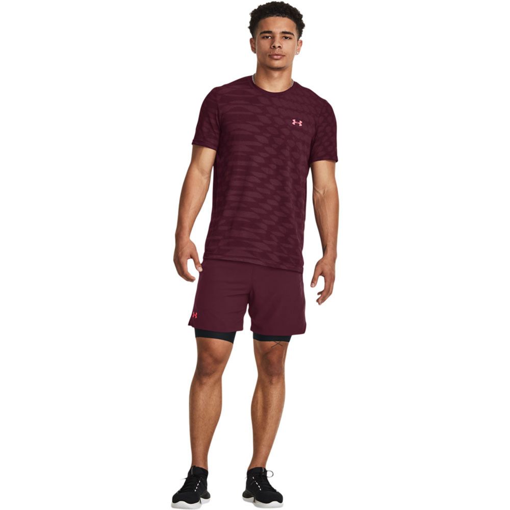 Under Armour VANISH WOVEN 6IN - Short Homme marine