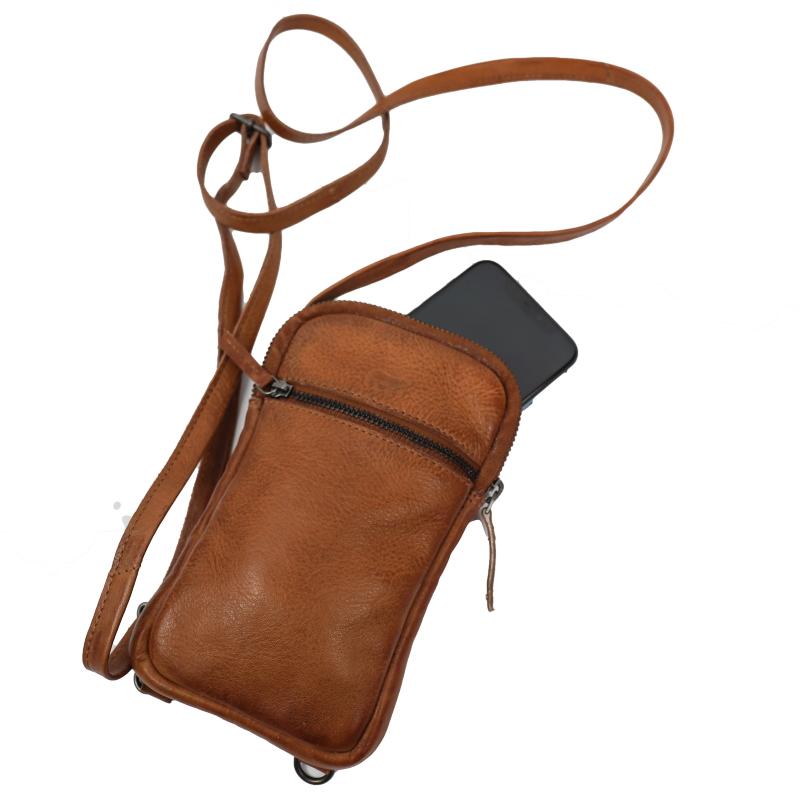 Bear Design Telefoontasje - Crossbody Candy CP2112 Cognac