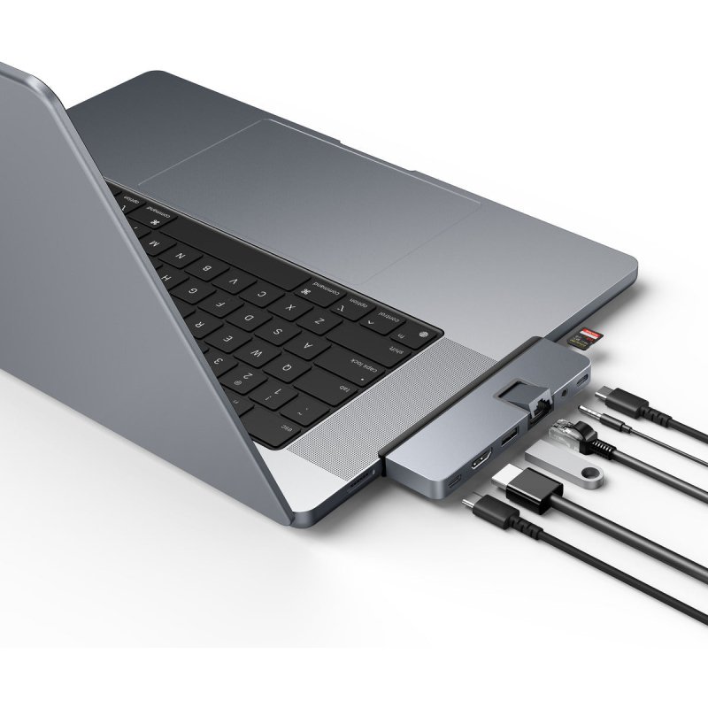 HYPER HD575-GRY-GL station d'accueil USB 3.2 Gen 1 (3.1 Gen 1) Type-C Gris