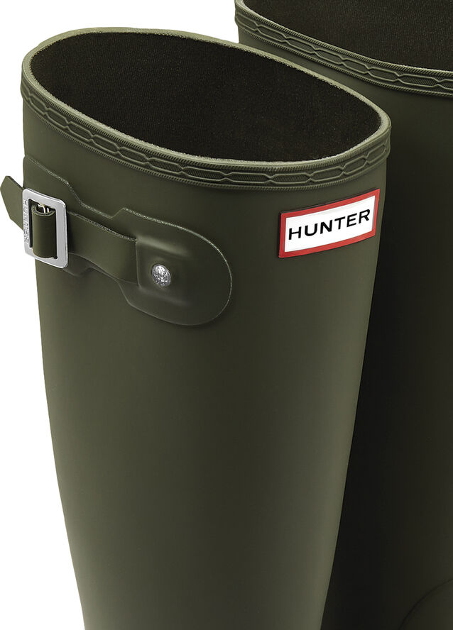 Hunter Hunter Women's Orig Tall Dark Olive 35/36=3 Dark olive