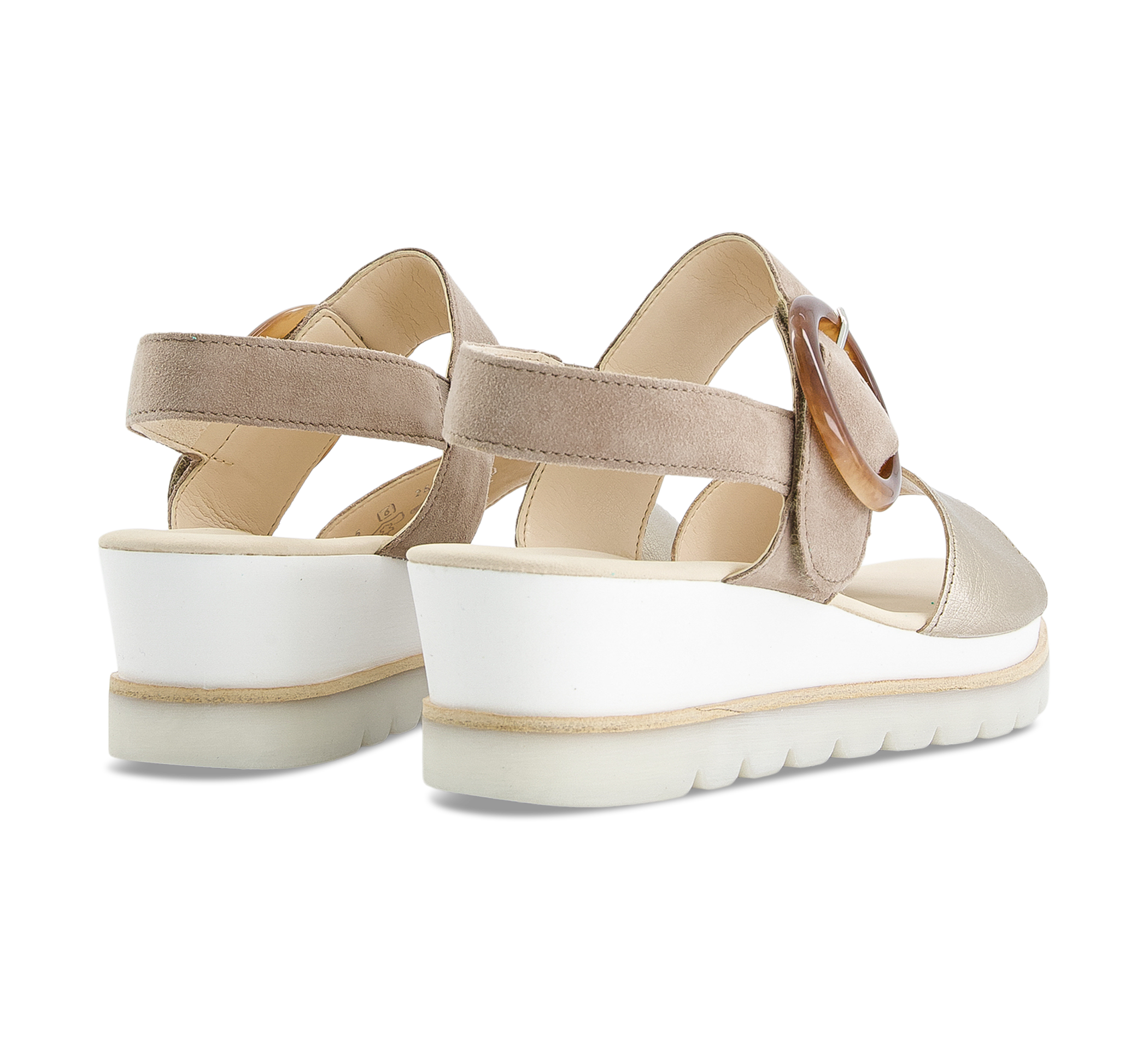 Gabor Best Fitting - Riemchensandalen silber