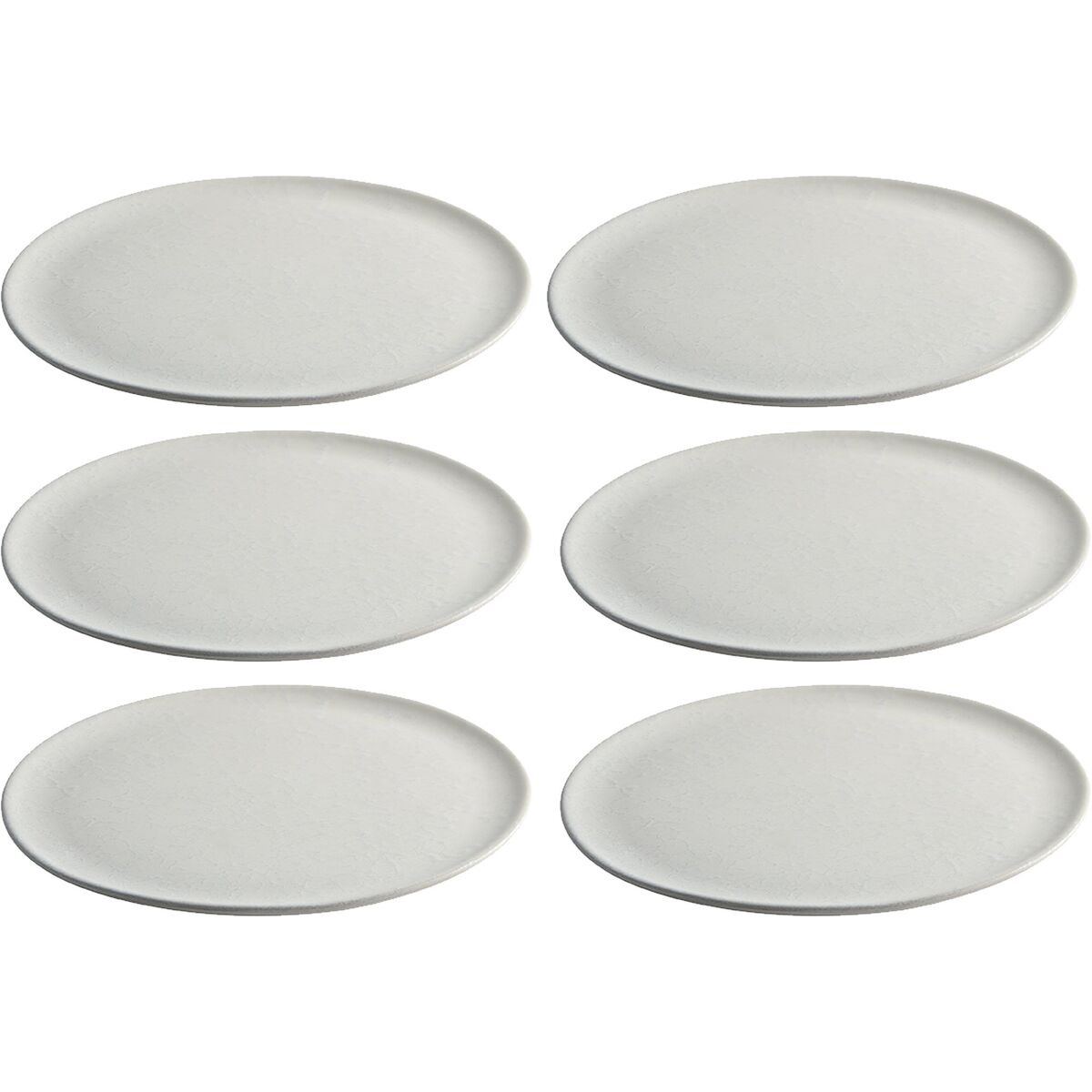 RAW Middagstallerken 28 cm, Arctic White 6 stk