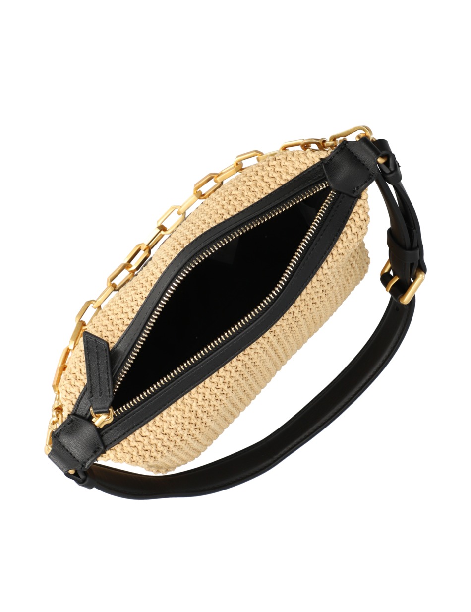 K/KUSHION RAFFIA SM BAGUETTE