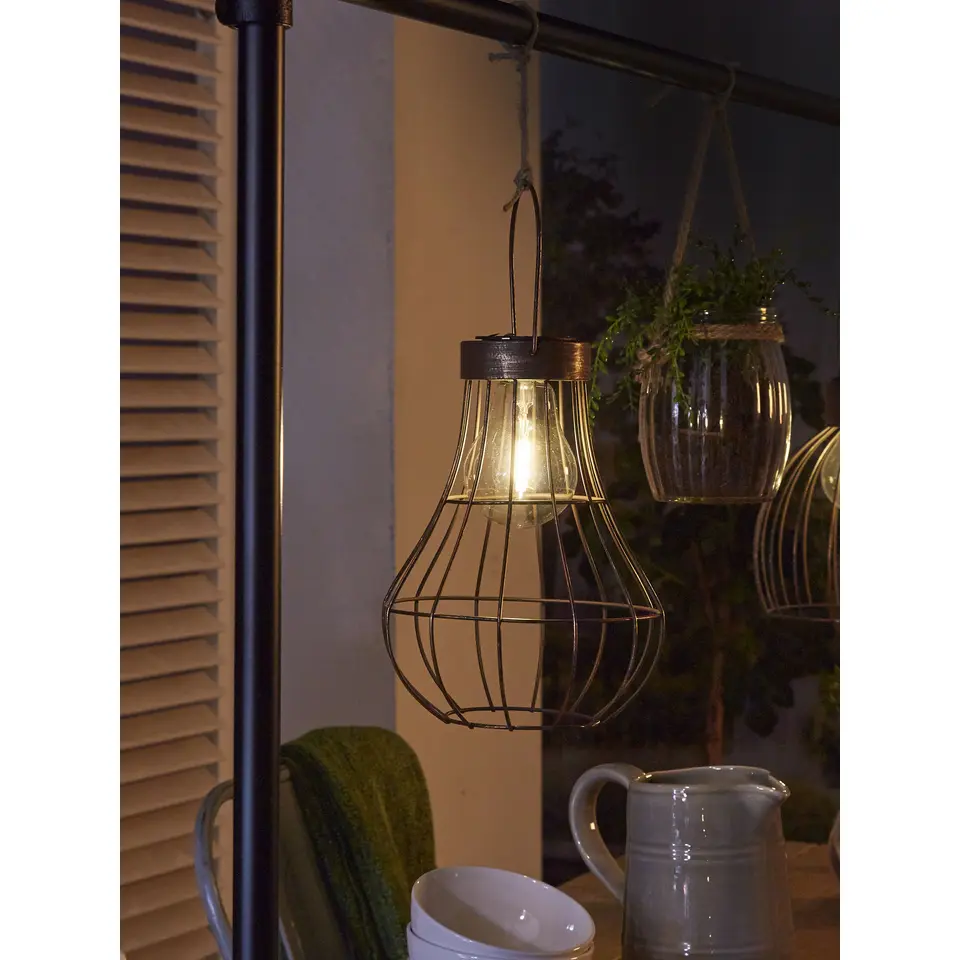 Luxform - Solar Hanglamp - Manchester - LED - Werkend op zonne-energie