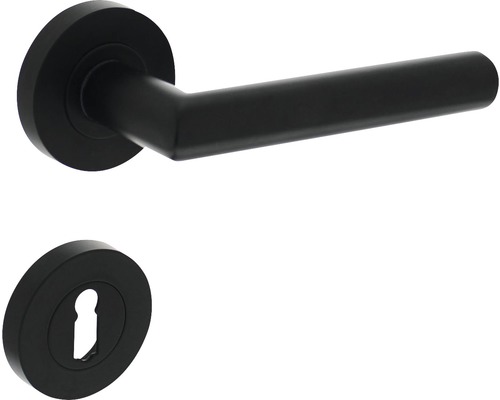 Intersteel Bastian BB ronde zwarte rozetset
