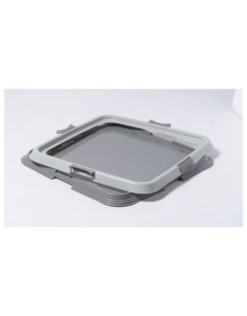 Adori Trainingsmat Houder - Hondenzindelijkstraining - 60x60 cm Grijs