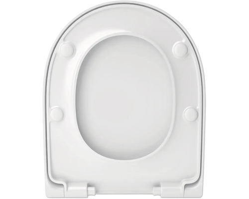 REIKA Yardi witte toiletzitting met soft-close mechanisme en Quick&Clean