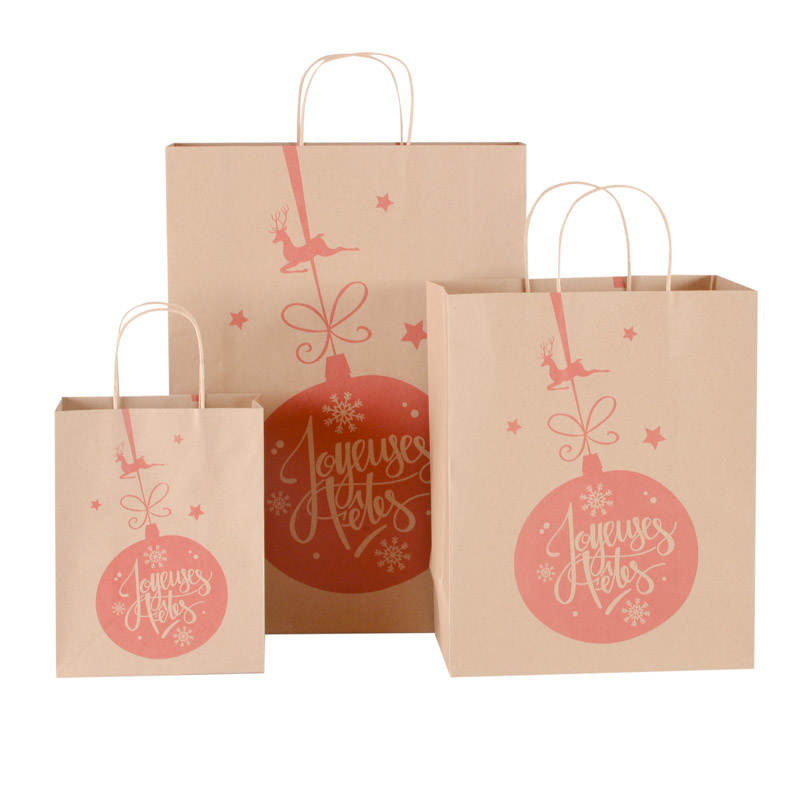 Sac cadeaux 'Boule de noël'