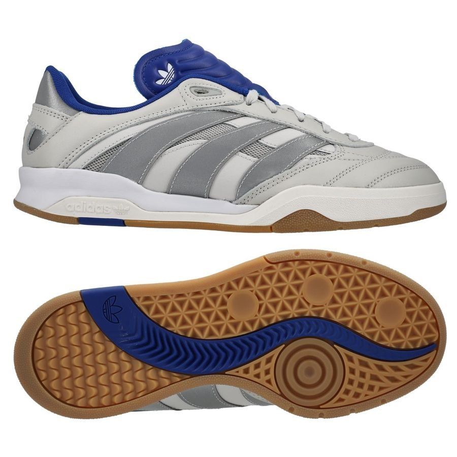 adidas Originals Predator Mundial IN - Gris/Argenté/Bleu