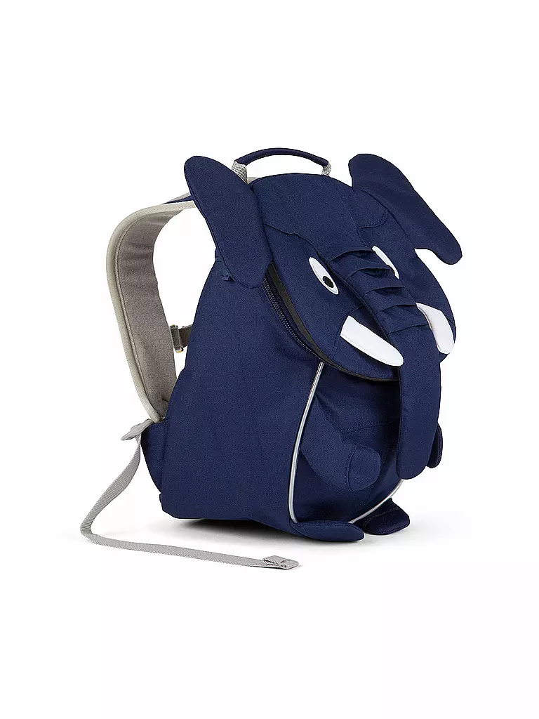AFFENZAHN Kinder Rucksack Kleine Freunde - Emil Elefant dunkelblau