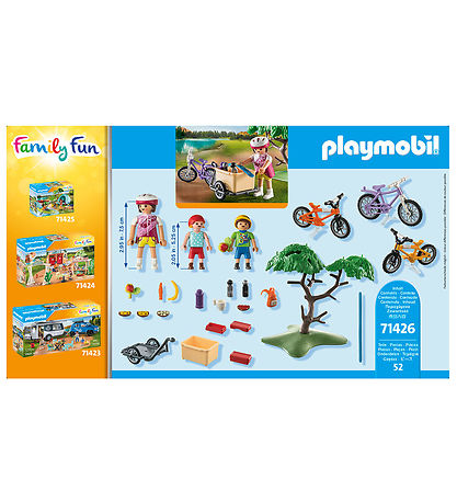 Playmobil Family Fun - Mountainbike-tur - 71426 - 52 Teile