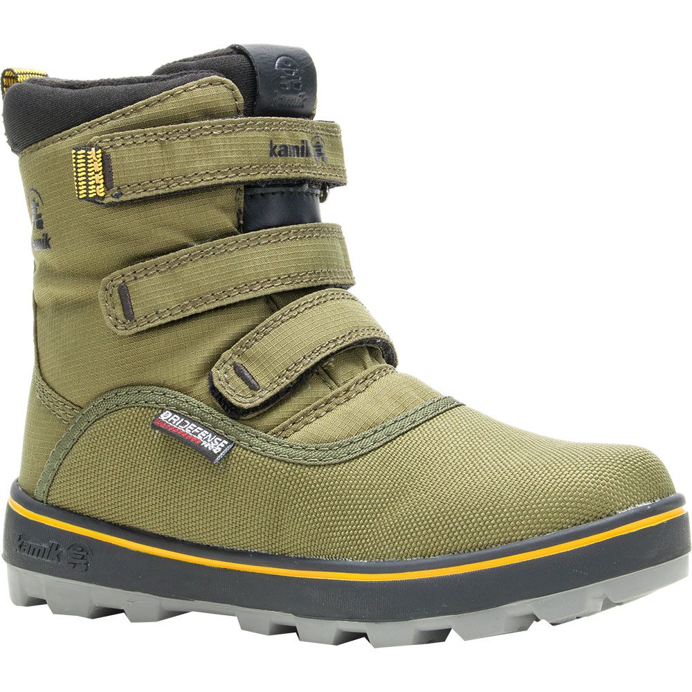 Kamik Spencer N K Winterschuhe Kinder dark olive fonce
