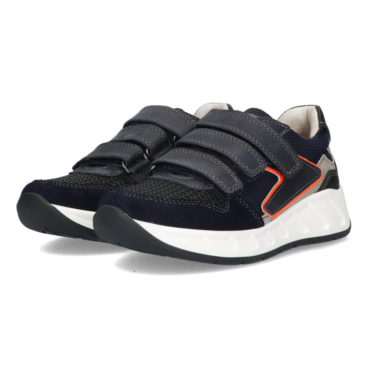 Fabian Fez - Lage Sneakers Braqeez Blauw