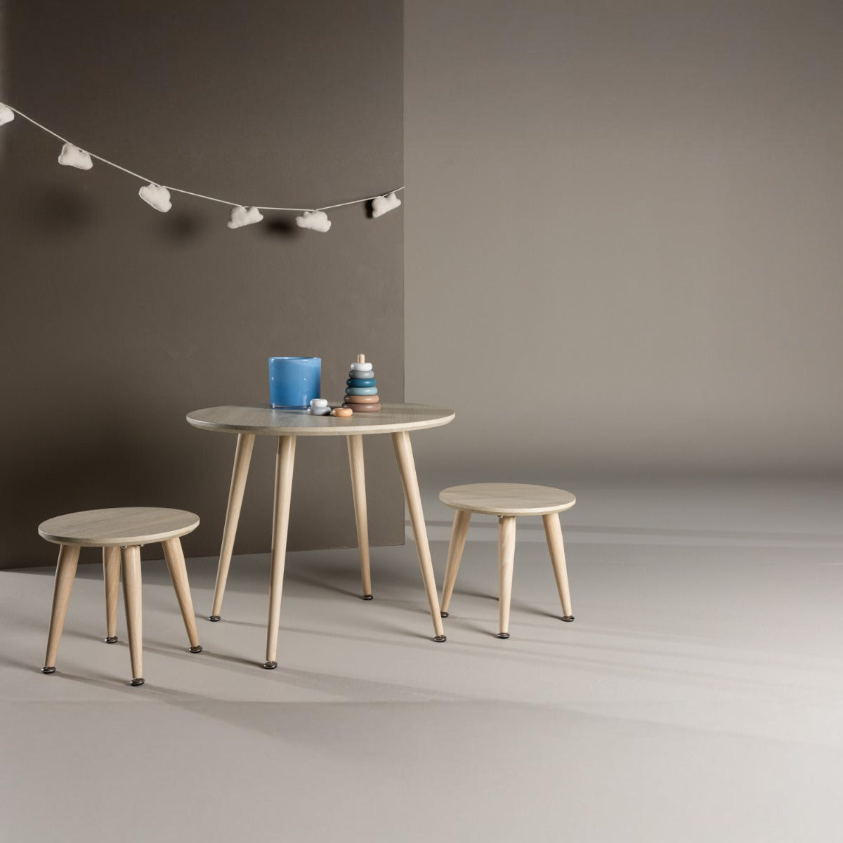 FjÃ´rd - Kindertafel Naturel Ã60cm - MDF - Kids