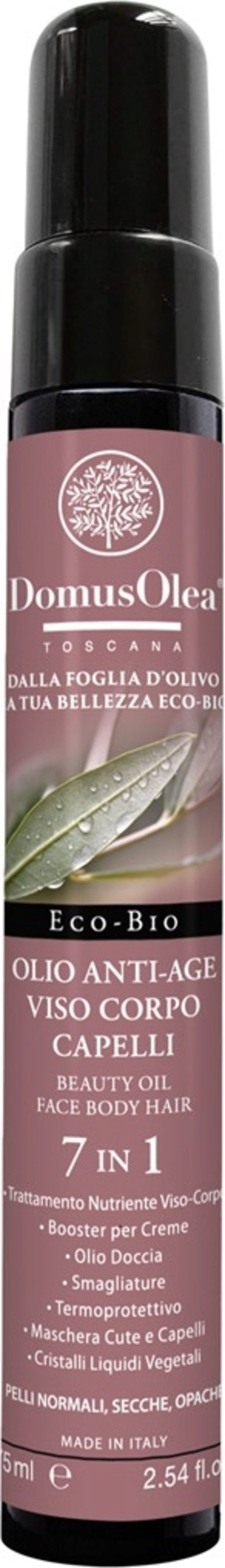 Domus Olea Toscana  7in1 Anti-Aging-Öl für Gesicht, Körper & Haare, 75 ml