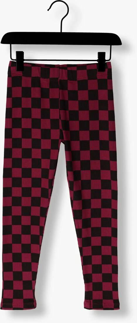 DAILY BRAT roze daily brat legging cheery checked pants rose