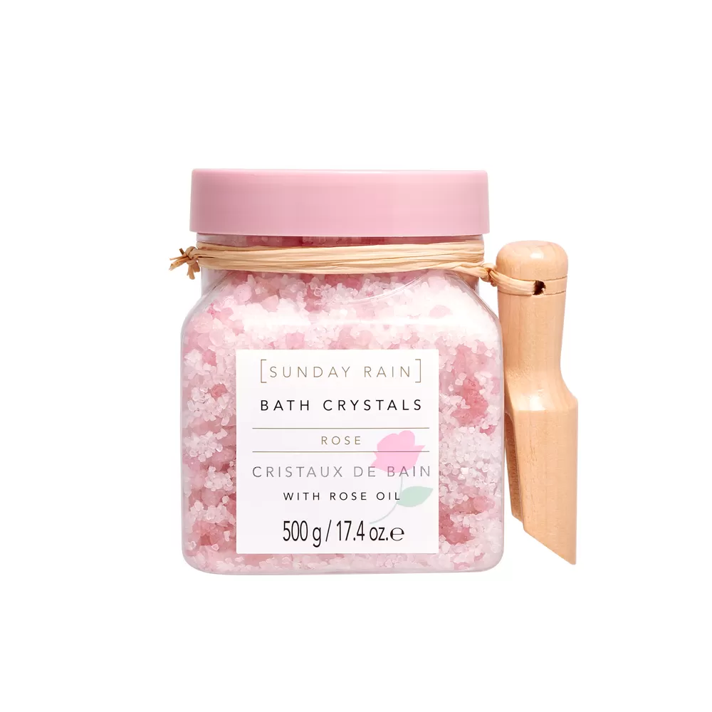 Sunday Rain Rose Bath Crystals - 500 gr.