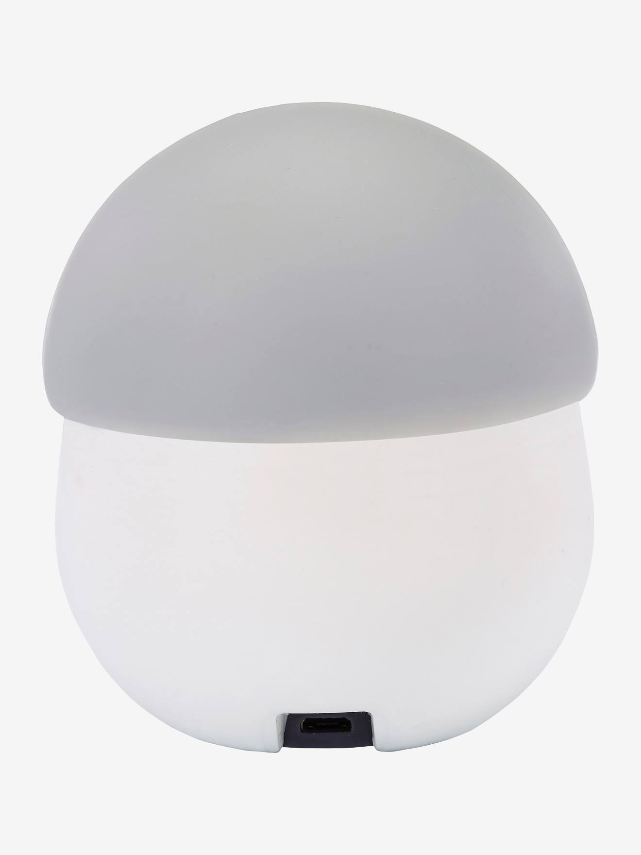 Luz noturna portátil BABYMOOV Squeezy, cinza claro liso