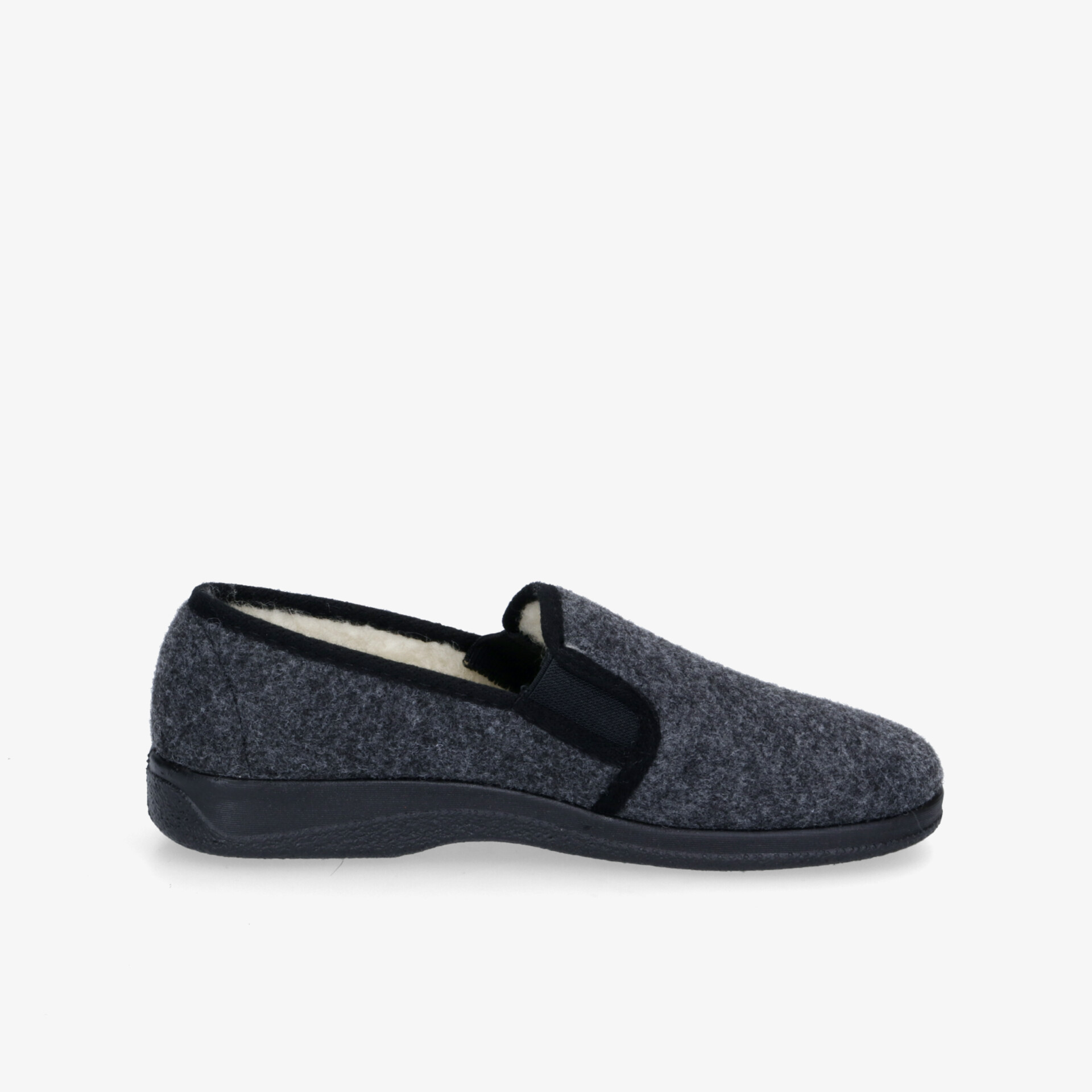 INTERMAX Herren Hausschuhe grau