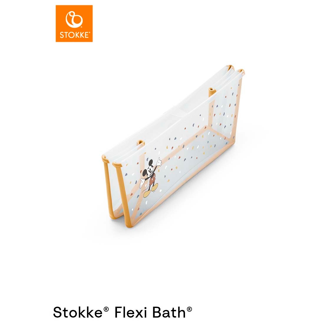 Stokke Flexi Bath geel - opvouwbare babybadjes - Prénatal