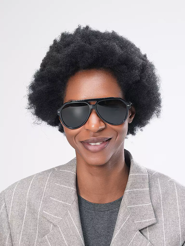 DOLCE&GABBANA Sonnenbrille DG4452/60 schwarz