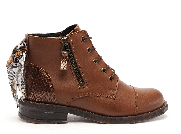 Goodstep boots bottine plates femme 3502 belem marron