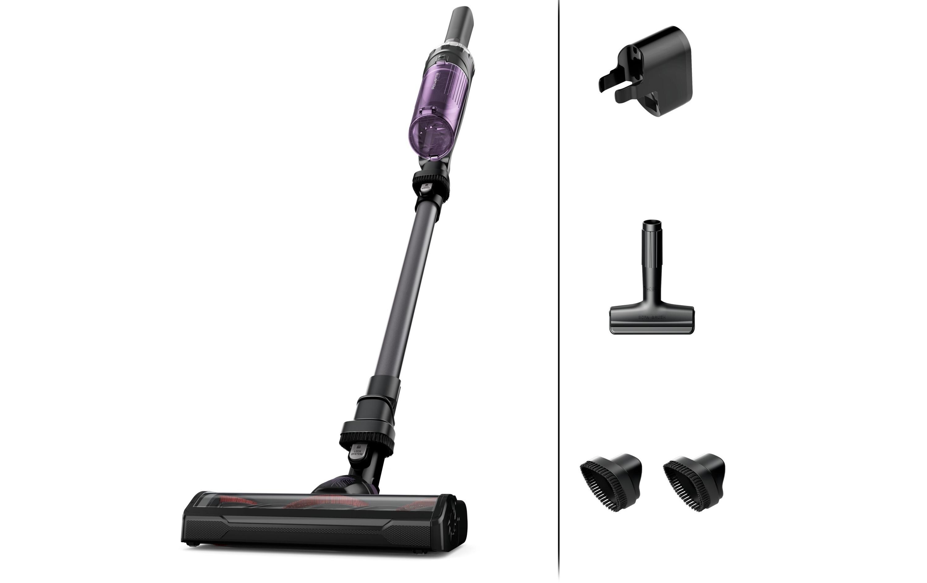 Akku-Hand- und Stielsauger X-Nano Dunkelgrau/Violett<br>Kabelloser Akku-Staubsauger