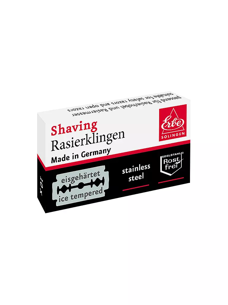 ERBE Rasierklingen Tradition 10 Stk. keine Farbe