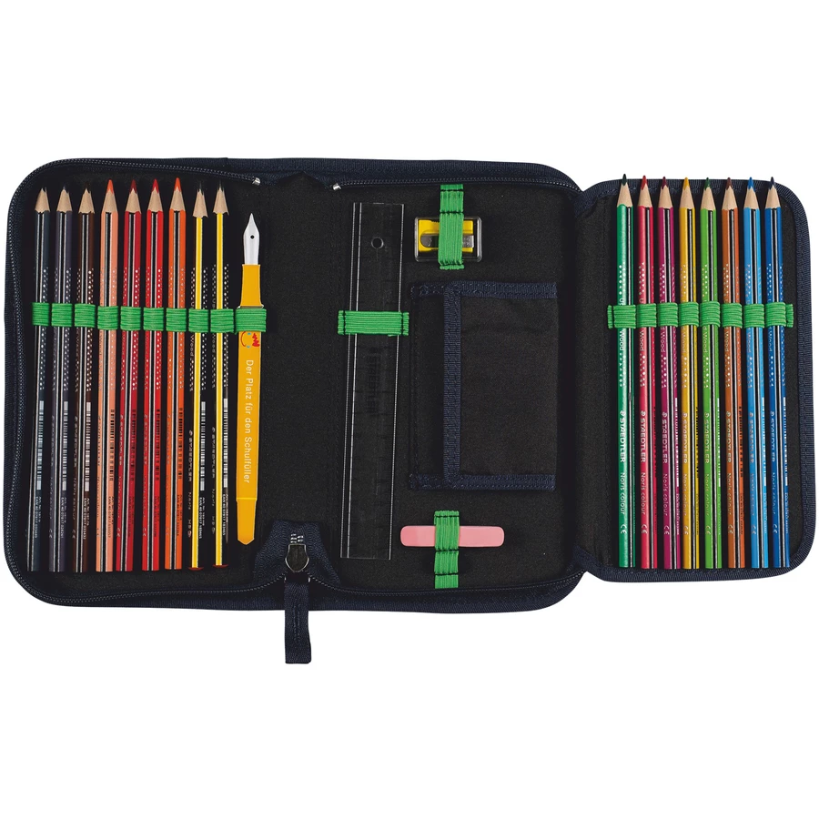 DerDieDas ErgoFlex Max - Schulranzen Set 5tlg. 950 g Funny Fighter