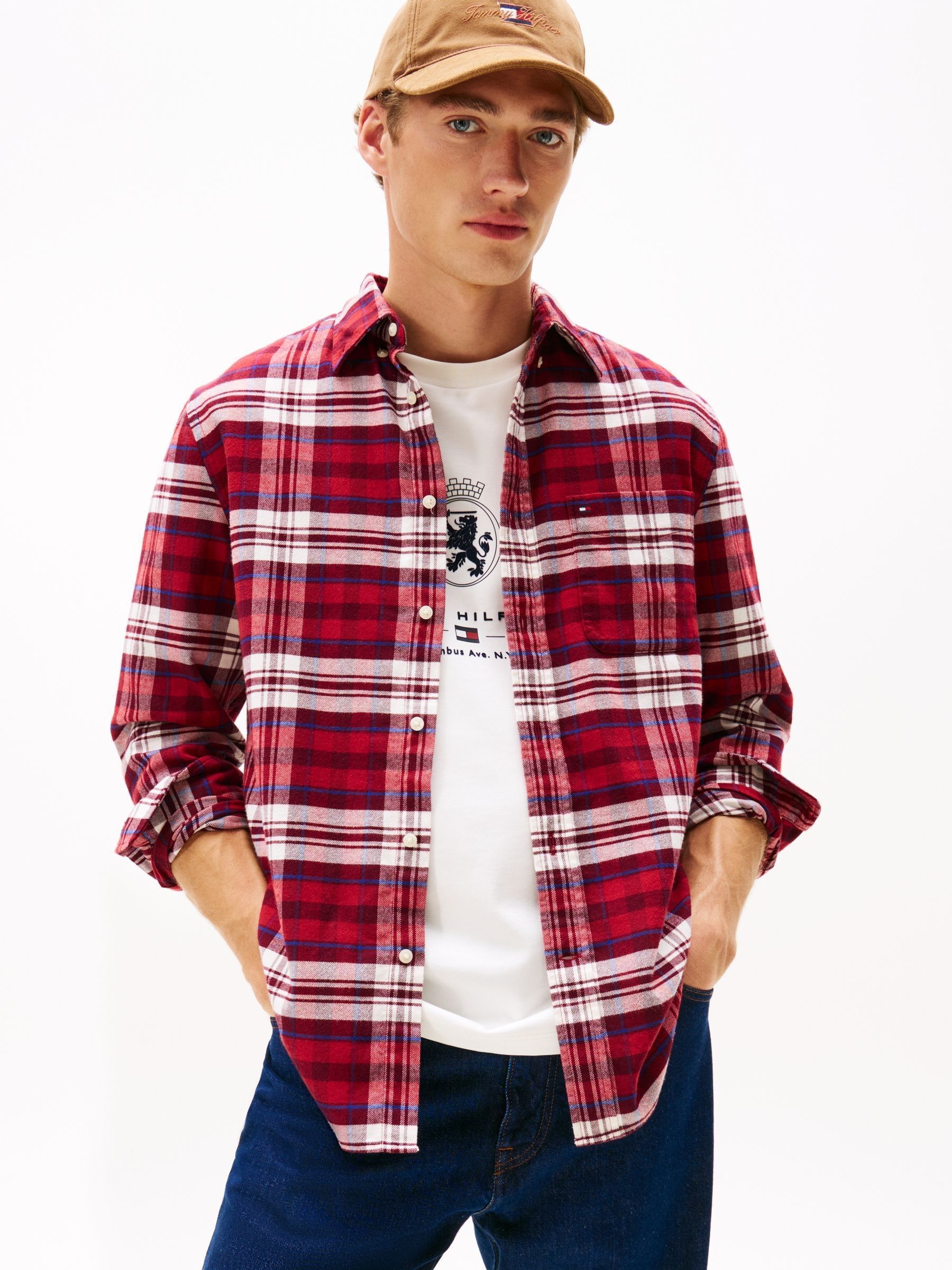 Tommy Hilfiger Regular Fit Tartan Check Flannel Shirt