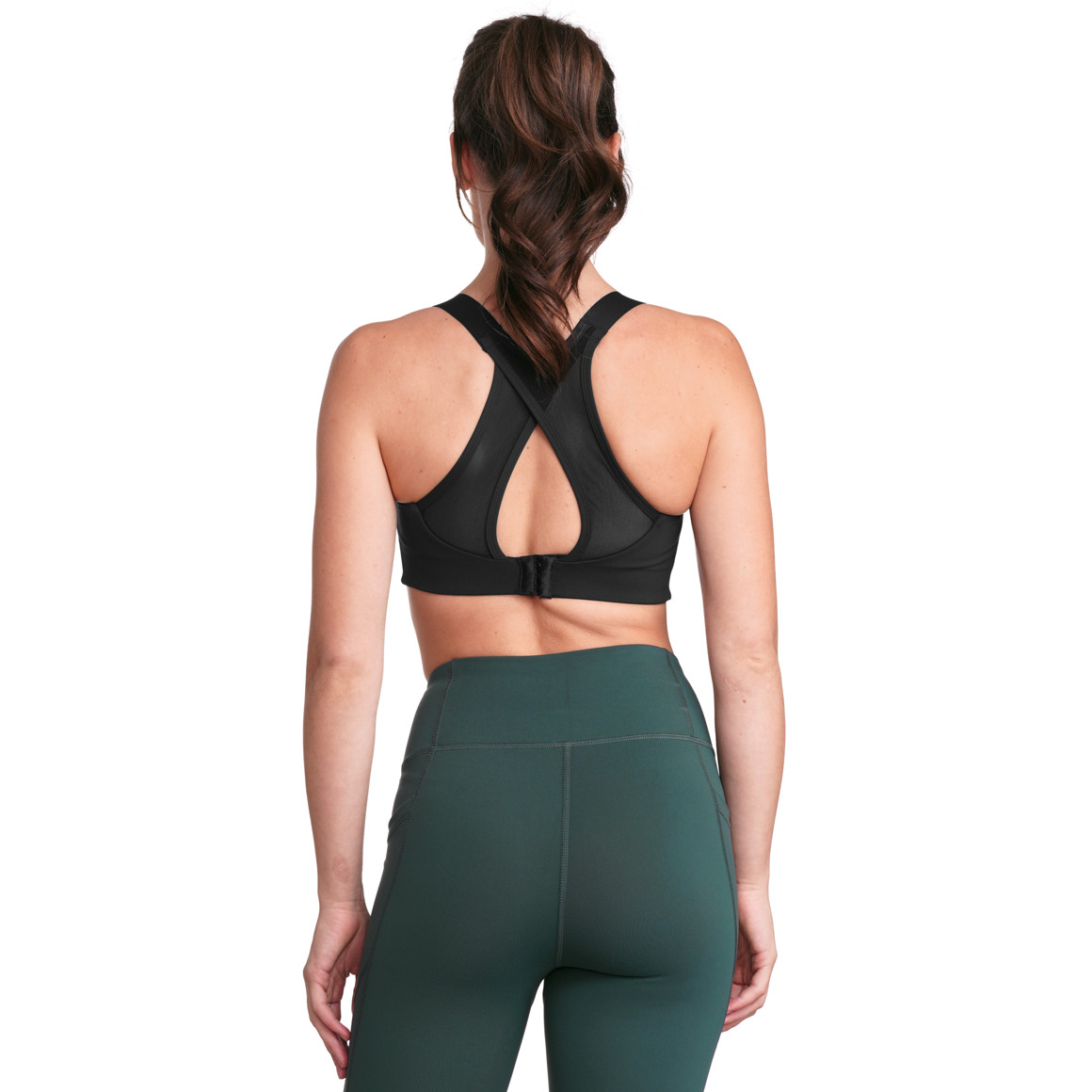 Gina Sports Damen Sport-Bustier unifarben schwarz