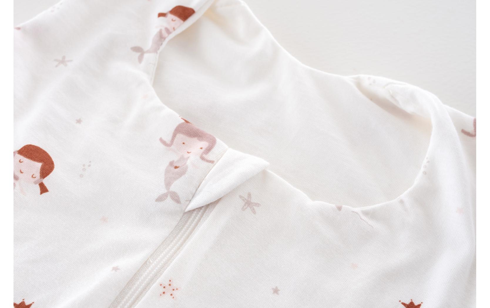 Baby-Sommerschlafsack Jumper Mermaid Grösse 104Leichter Schlafanzug mit kleinen Meerjungfrauen
