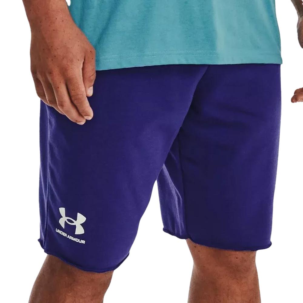 Under Armour Short Violet Homme Under Armour Rival Terry
