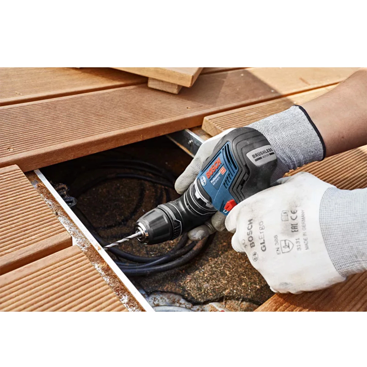 Bosch GSR 12V-35 FC 12V Li-Ion accu schroefboormachine set (2x 3.0Ah) in L-Boxx