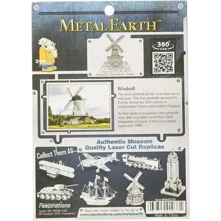 Metal Earth: Windmill
