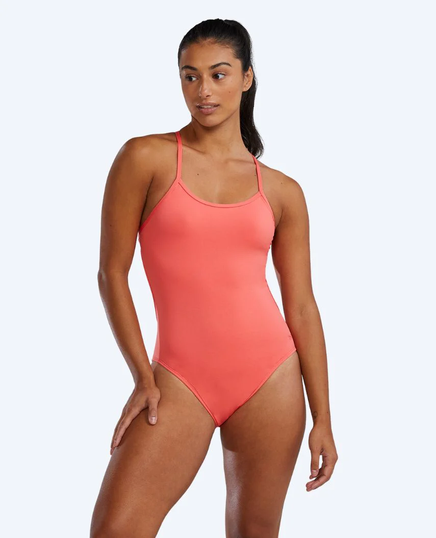 TYR badedragt til damer - Durafast Elite Solid Tieback - Lyserød