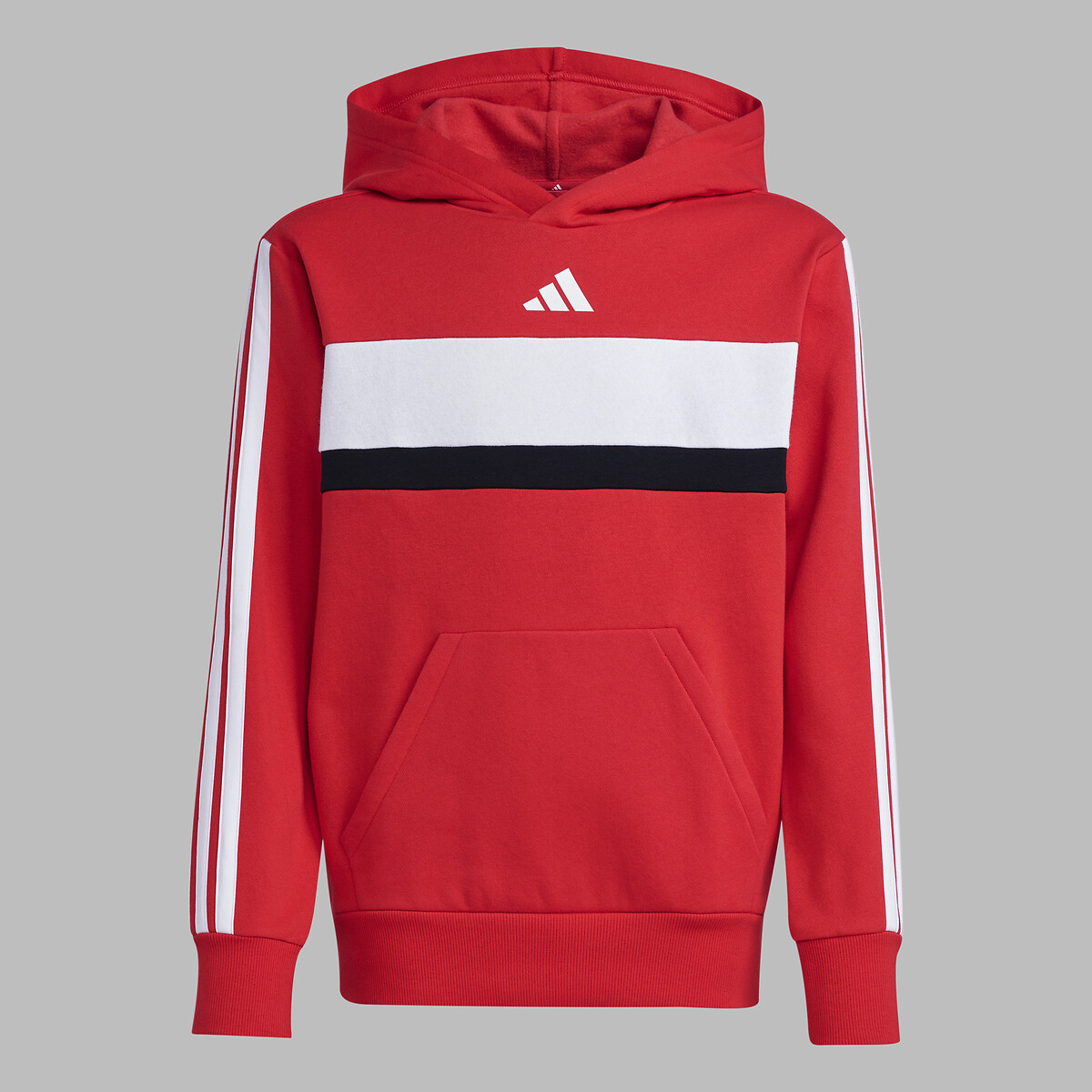 ROUPAS ESPORTIVAS ADIDAS<br>Moletom com capuz de tecido